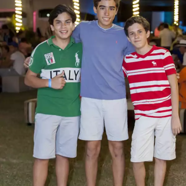 Ignacio Landa,André Bilse y Jon Ander