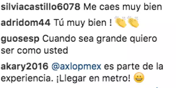Seguidores aman a Elías Ayub por viajar en metro.