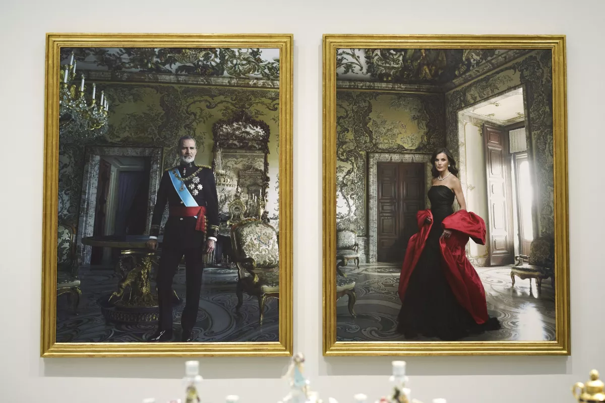 retratos reyes España