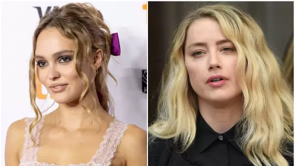 Lily-Rose y Amber Heard