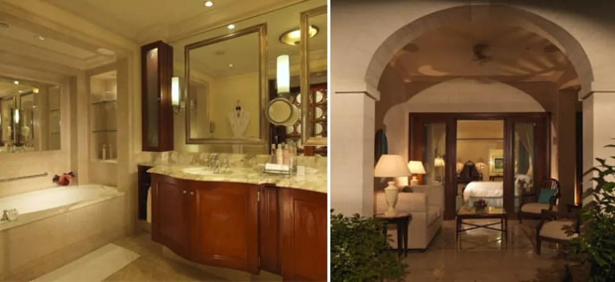 Esta es la habitación en la que Penélope y Javier se estarían hospedando.