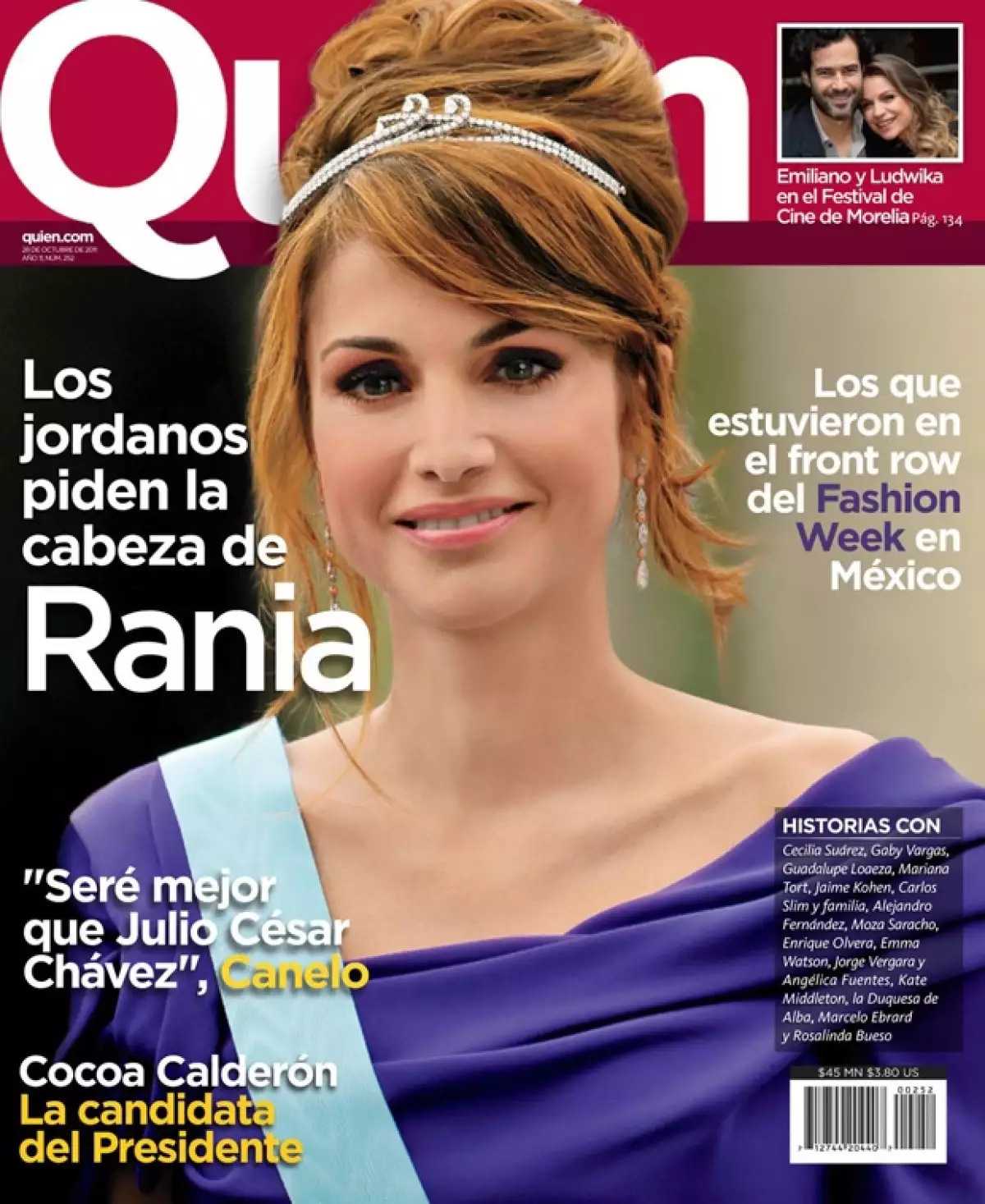 Es admirada por muchos, pero en su país no es tan bien vista. Por ello, la revista Quién preparó un interesante reportaje en su nueva edición que ya está a la venta.