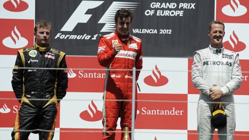 Fernando Alonso gana el Gran Premio de Europa