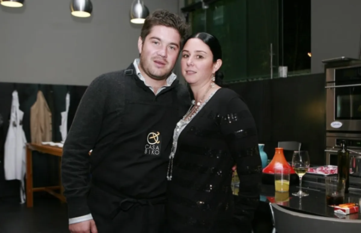 José Arizta y Andrea de la Graza.