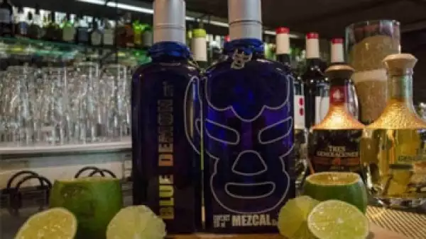 Mezcal blue demon