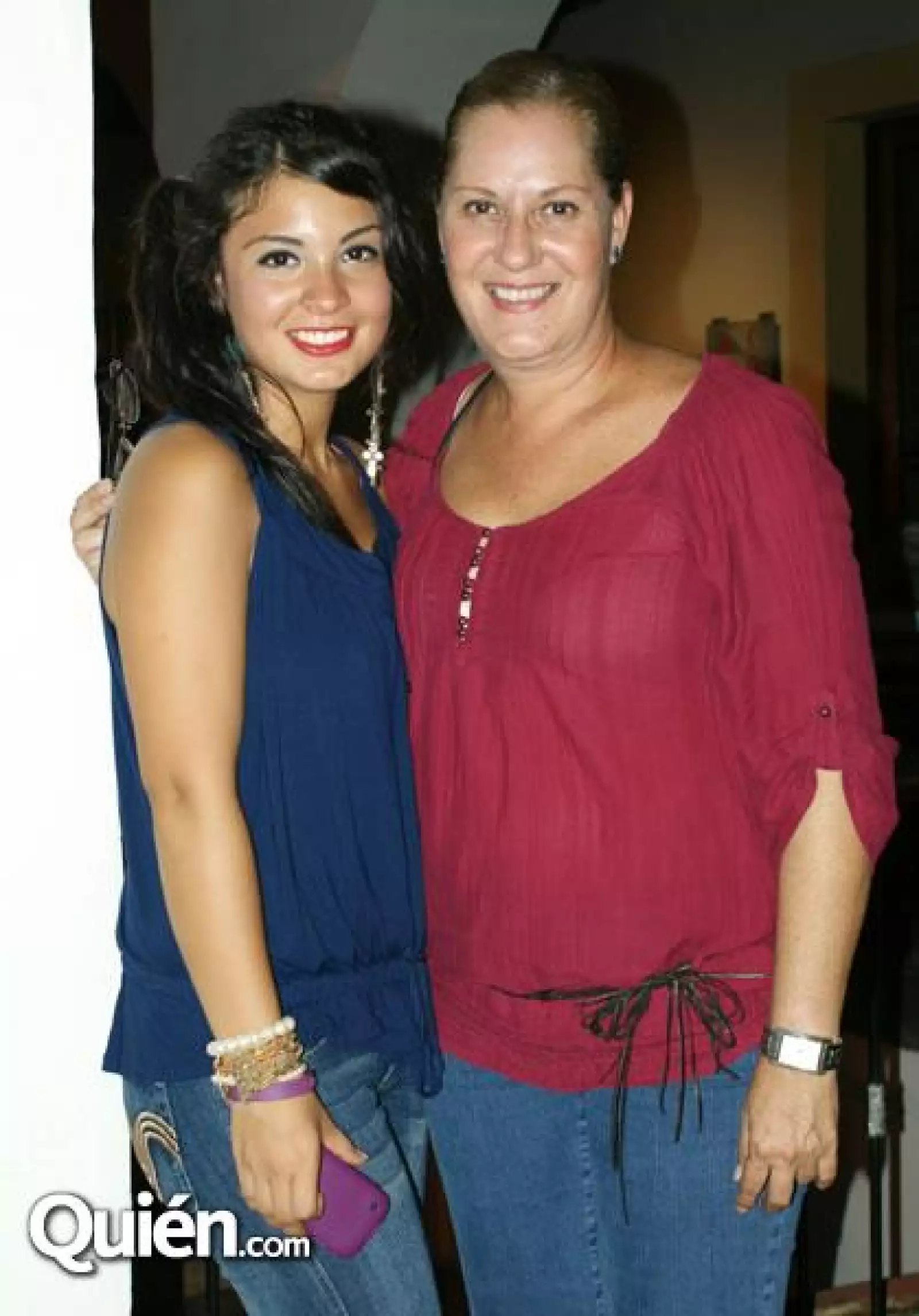 Mariana Mahuad y Mary Cepeda