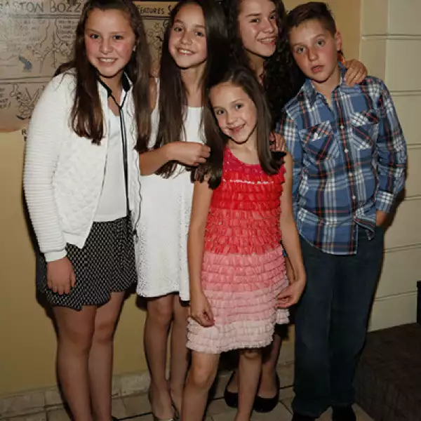 Maite García, Emilia Murrieta, Paloma García, Juan Pablo Murrieta y Jacinta Murrieta