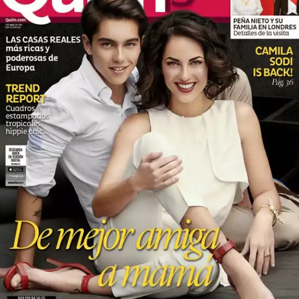 Bárbara y Sergio posaron para Quién®.