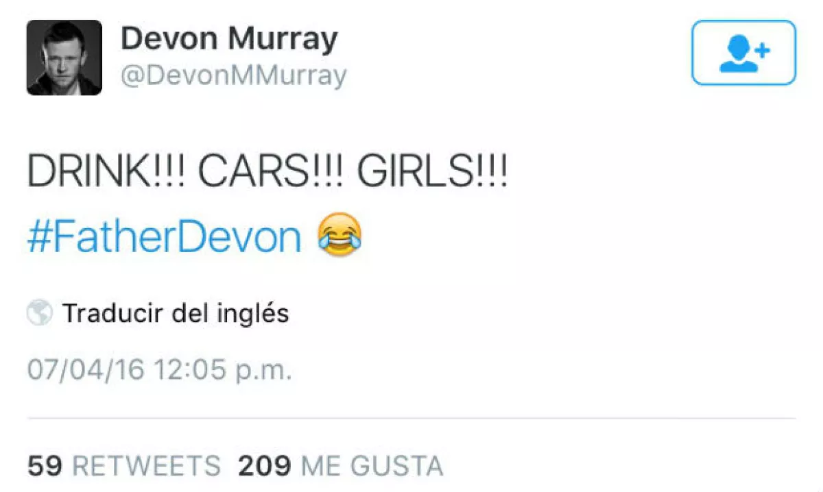 En Twitter, el joven actor se encargaba de presumir su vida llena de excesos.
