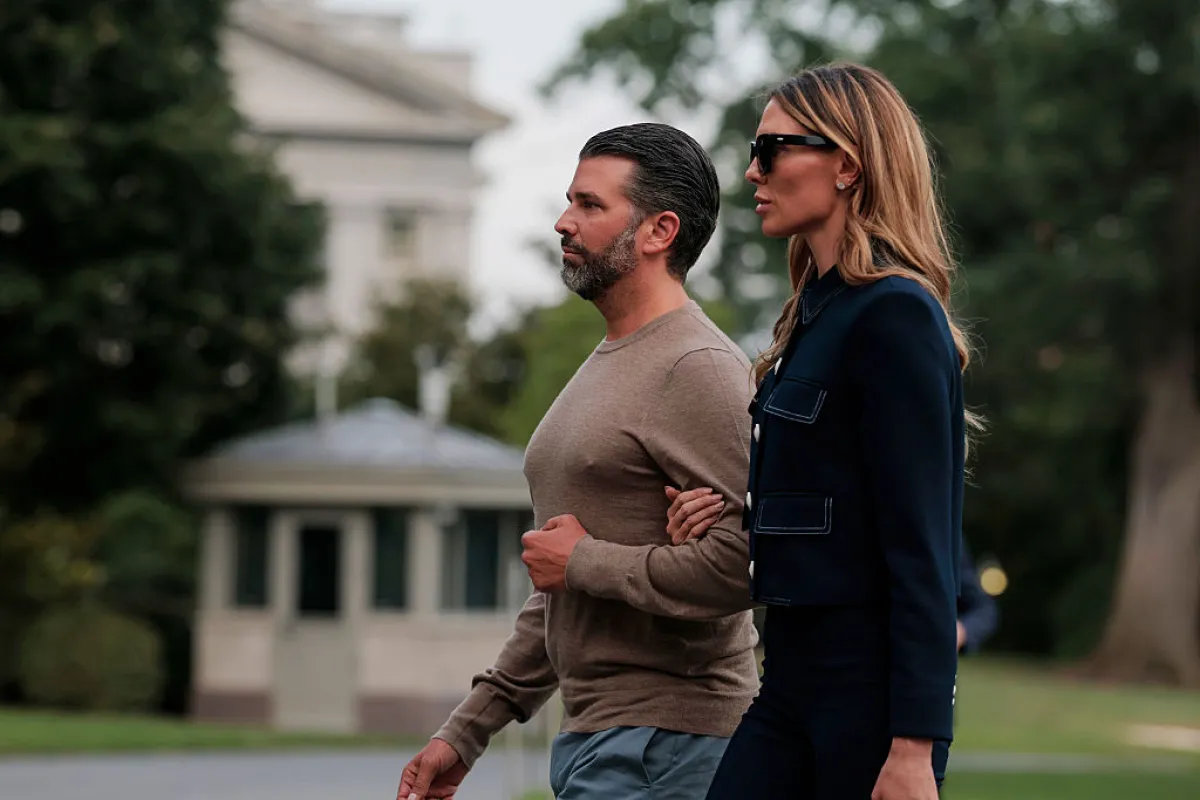 Donald Trump Jr. y Bettina Anderson