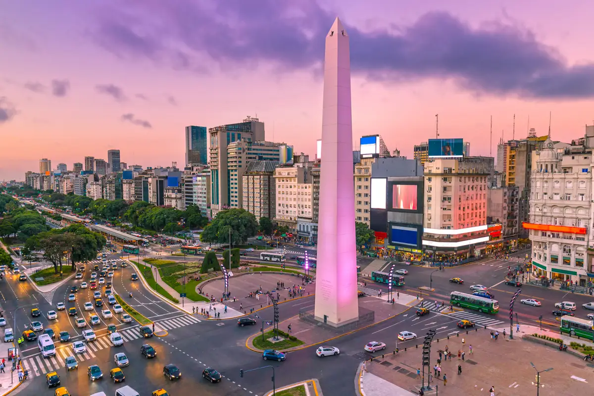 Obelisco en Argentina
