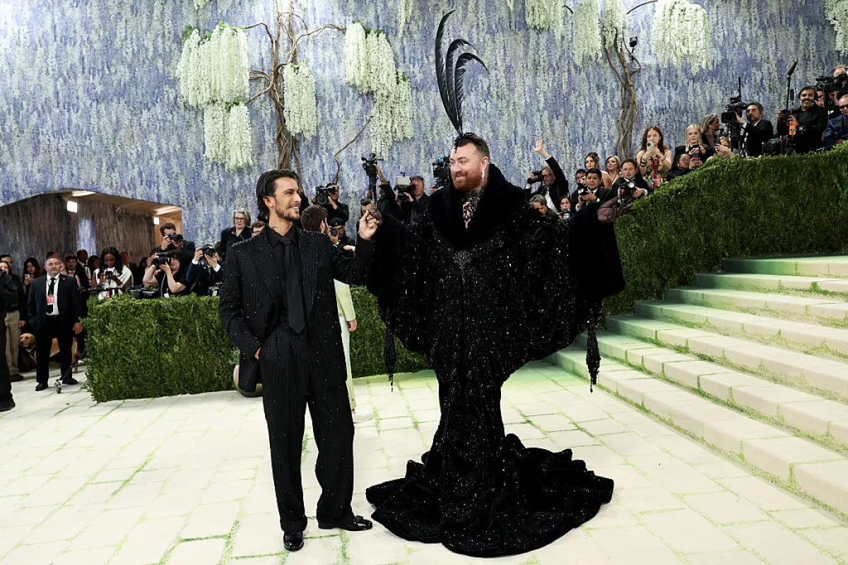 Sam Smith y Christian Cowan 
