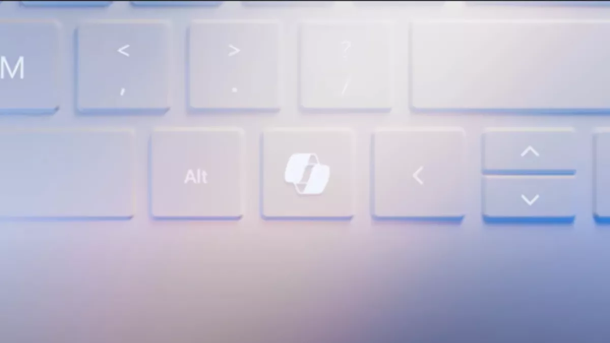 Microsoft presenta la nueva tecla Copilot en teclados Windows