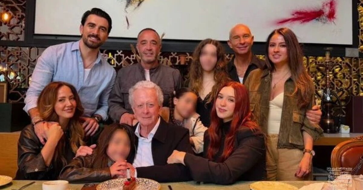 Una nueva familia: Erik Rubín y su novia celebran el cumpleaños de su exsuegro, el papá de Andrea Legarreta