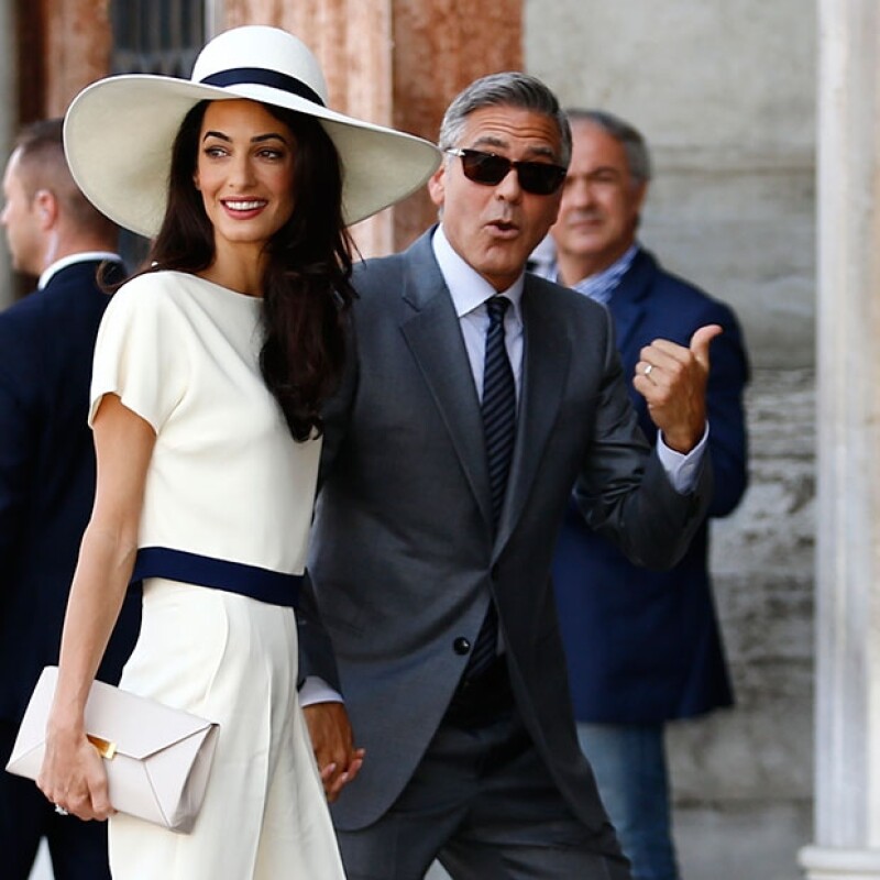 George y Amal se casaron en uno de los lugares más románticos, en Venecia.