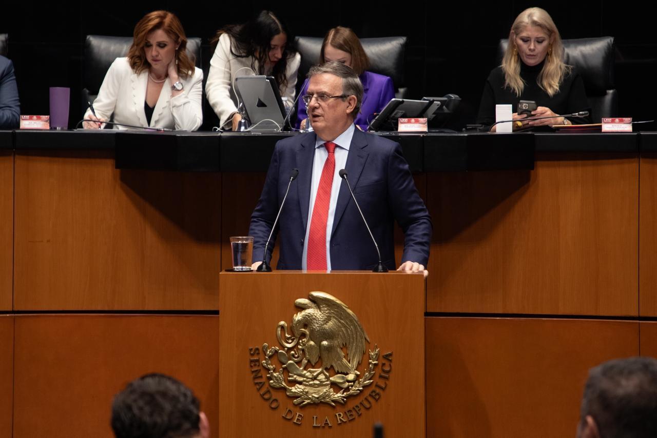 Ebrard: México enfrenta su etapa más difícil, pero el T-MEC resistirá