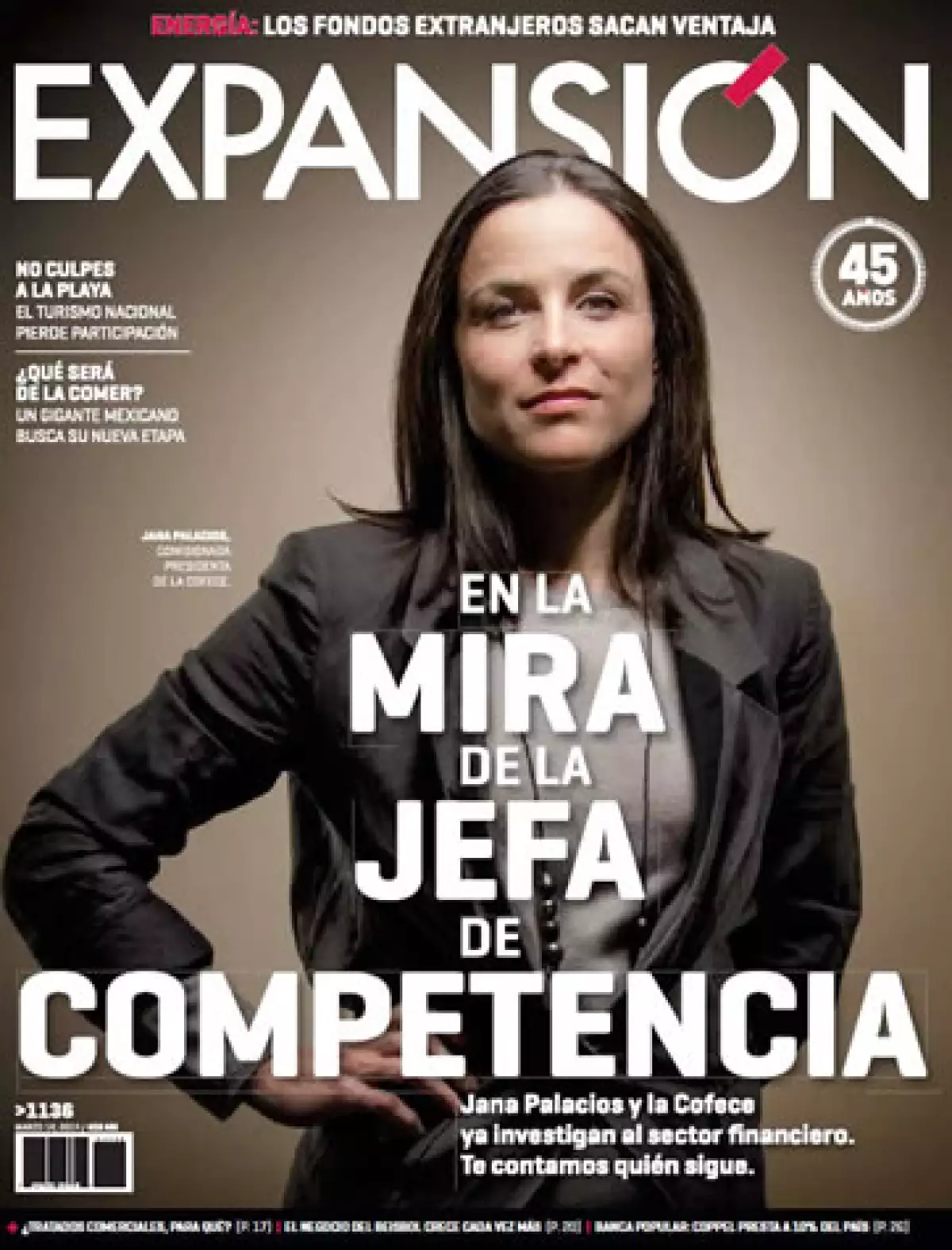 El más reciente número de Expansión, en circulación del del 14 al 27 de marzo. (Foto de portada: Ramón Sánchez Belmont)