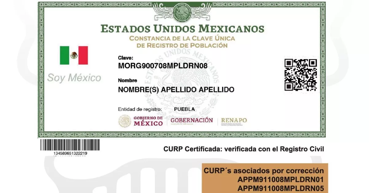 Si saqué mi CURP en 2025, ¿sigue siendo válida con los cambios de 2026?