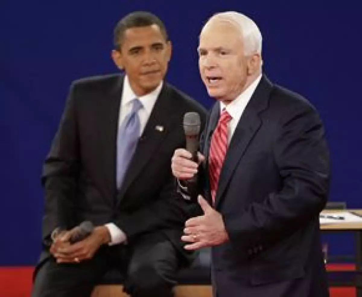 En las encuestas realizadas después del encuentro, los resultados fueron favorables para el candidato demócrata, Barack Obama.