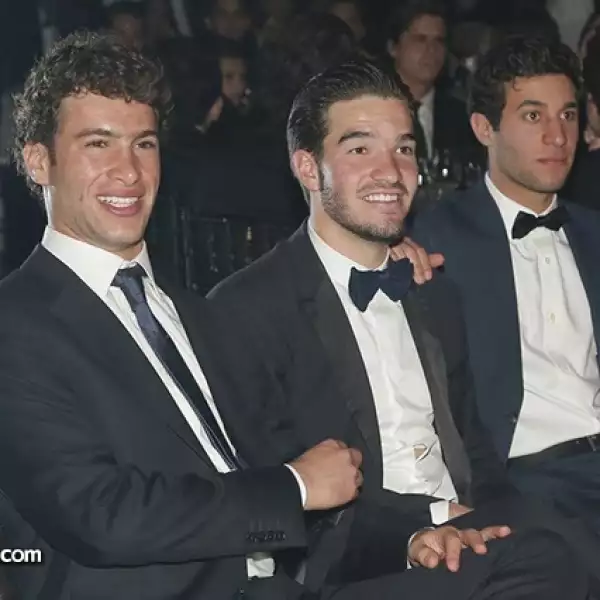 Juan Pablo Salem,Diego Slim y Rodrigo Hajj