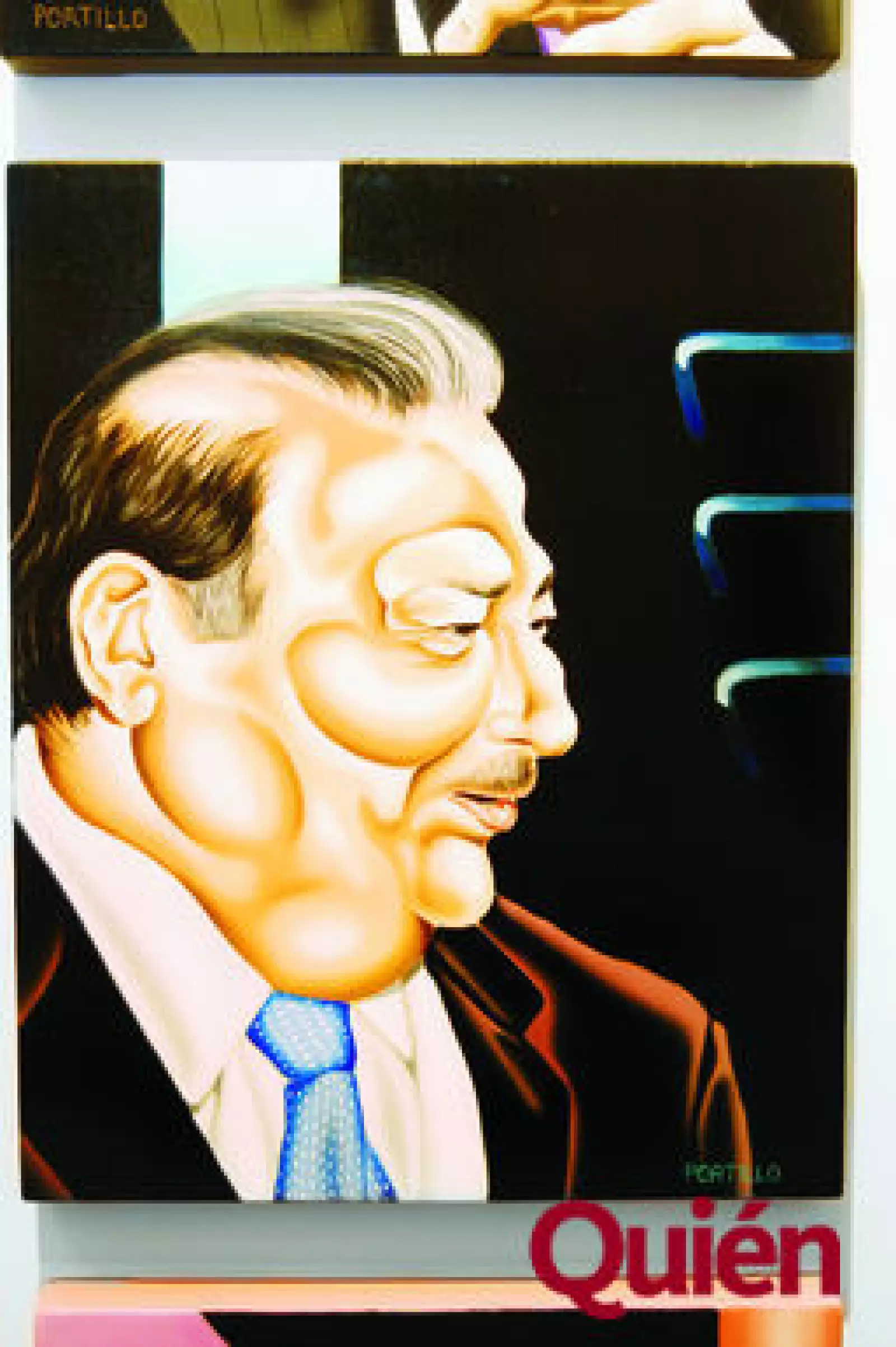 Caricatura de Carlos Slim Helú