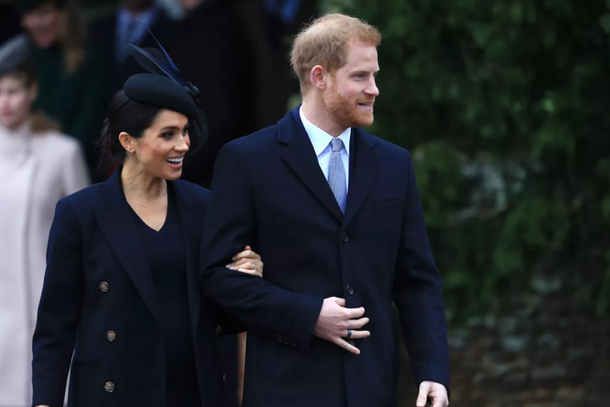 Meghan Markle y el príncipe Harry