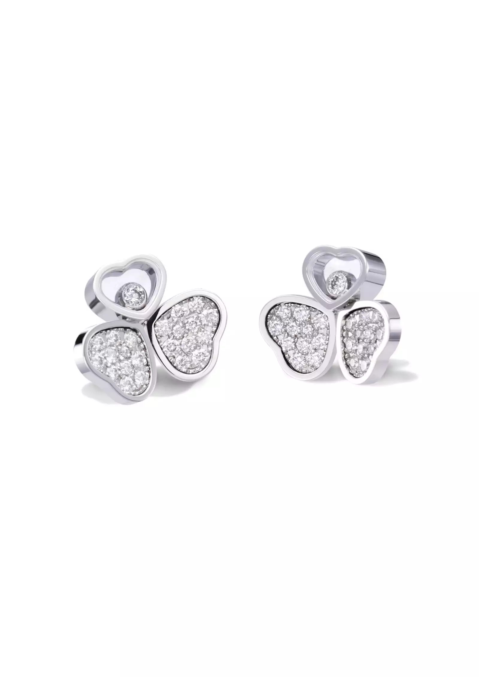 Pendientes Happy Hearts Wings, CHOPARD