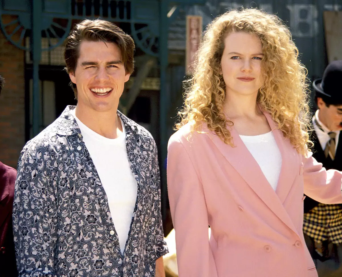 Tom Cruise and Nicole Kidman at Universal Studios Theme Park in Los Angeles 1992