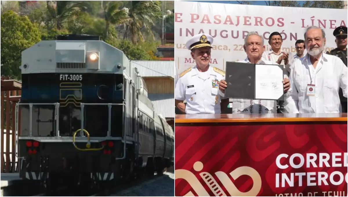 AMLO inaugura el Tren Interoceánico del Istmo de Tehuantepec