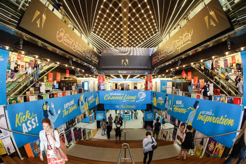 En la edición 63 del festival se recibieron más de 44 mil piezas publicitarias de todo el mundo.