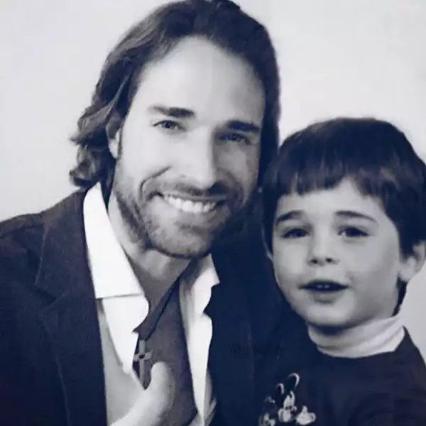 Sebastián Rulli compartió con sus seguidores esta foto de cuando era niño.