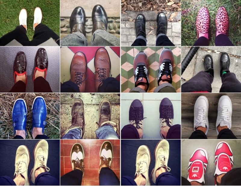 El diseñador tiene una debilidad por los zapatas, eso sí, todos sus pares están increíbles.
