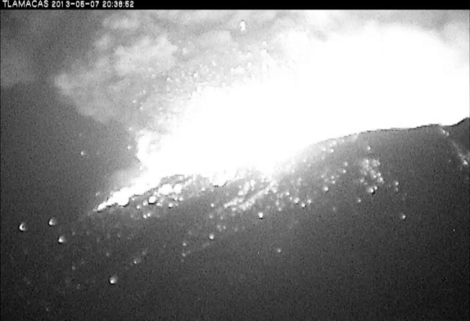 popocatepetl, explosiones C