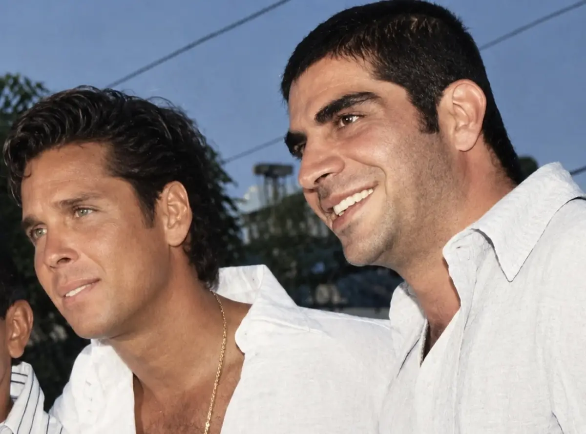 Roberto Palazuelos y Jorge Kahwagi