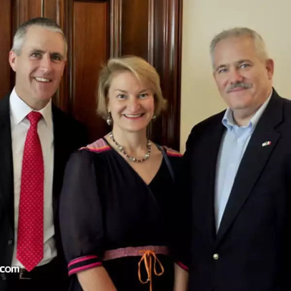François Lafond, Sara Hradecky y Nace Crawford