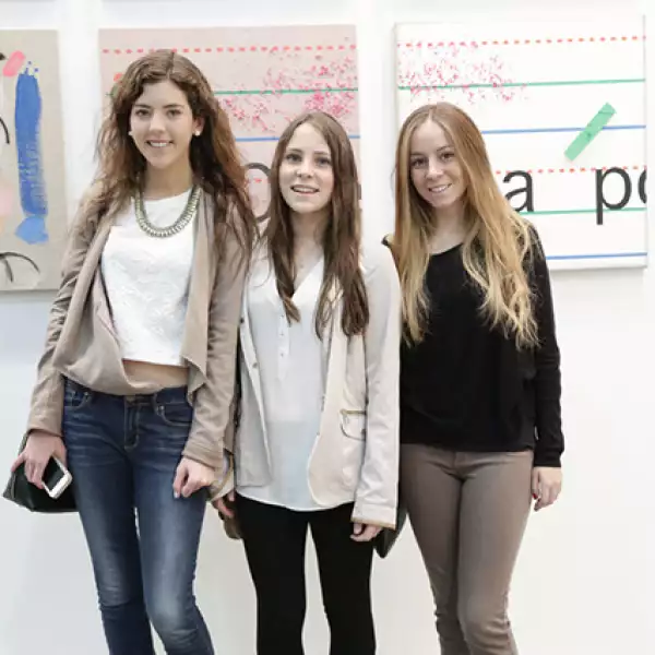 Caro Olivier,Isabel Salazar y Mariana Sánchez