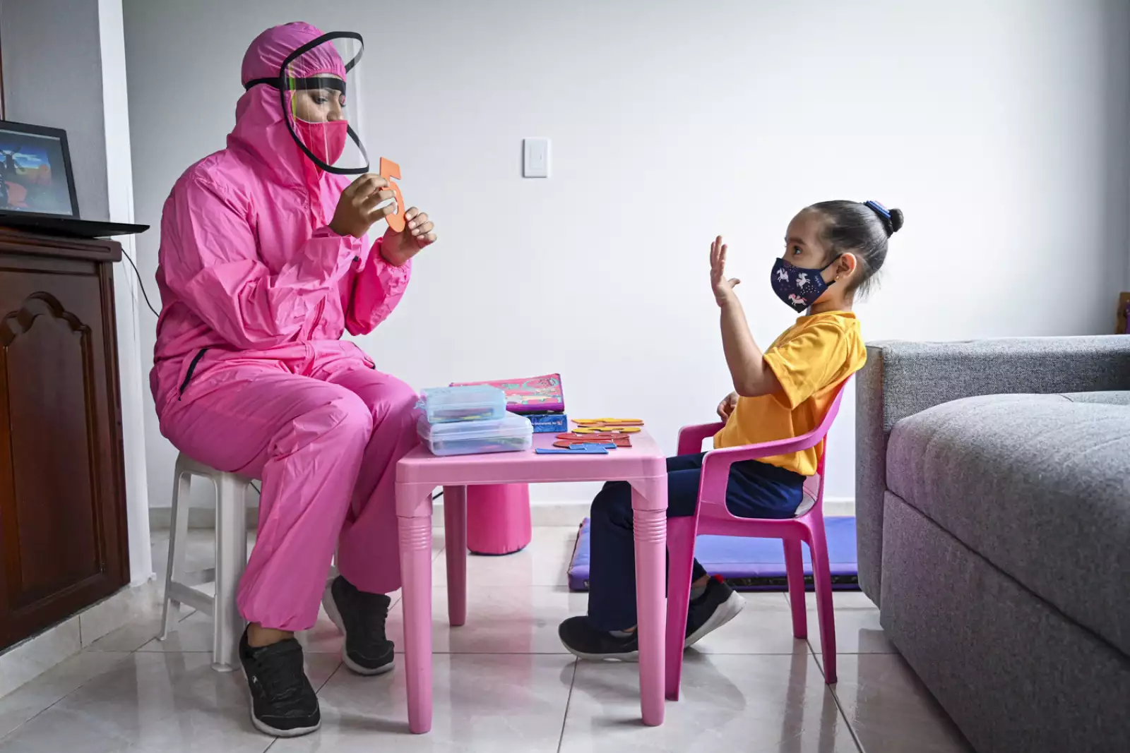 COLOMBIA-HEALTH-VIRUS-EDUCATION