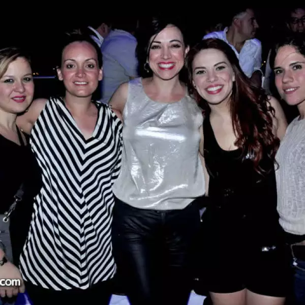 Claudette Moeller, Anabel Mellado, Elsa Verónica Cavazos, Adriana Villarreal y Linda Ovalles