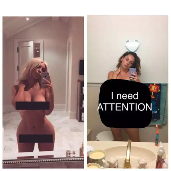 En especial Kim, ya que es una de las celebs más populares en Instagram.