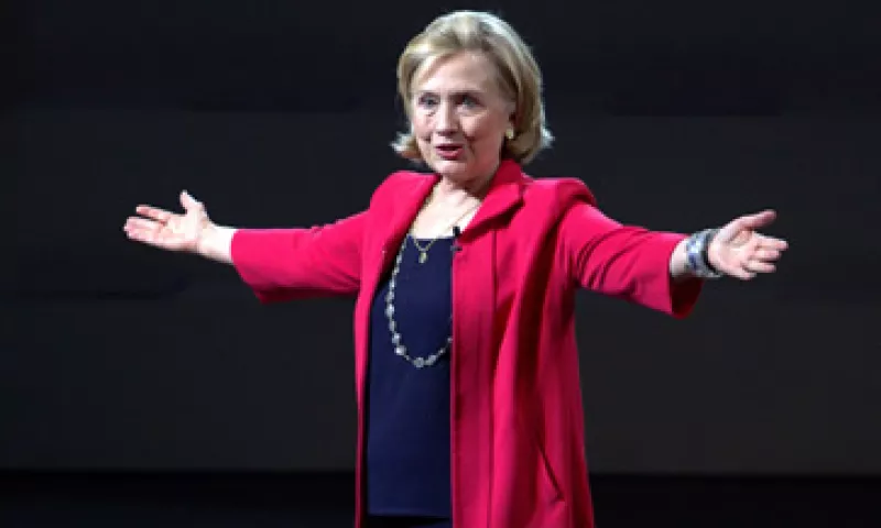 Clinton dijo que en 2015 tomará la decisión de si se postula como candidata presidencial. (Foto: Notimex)