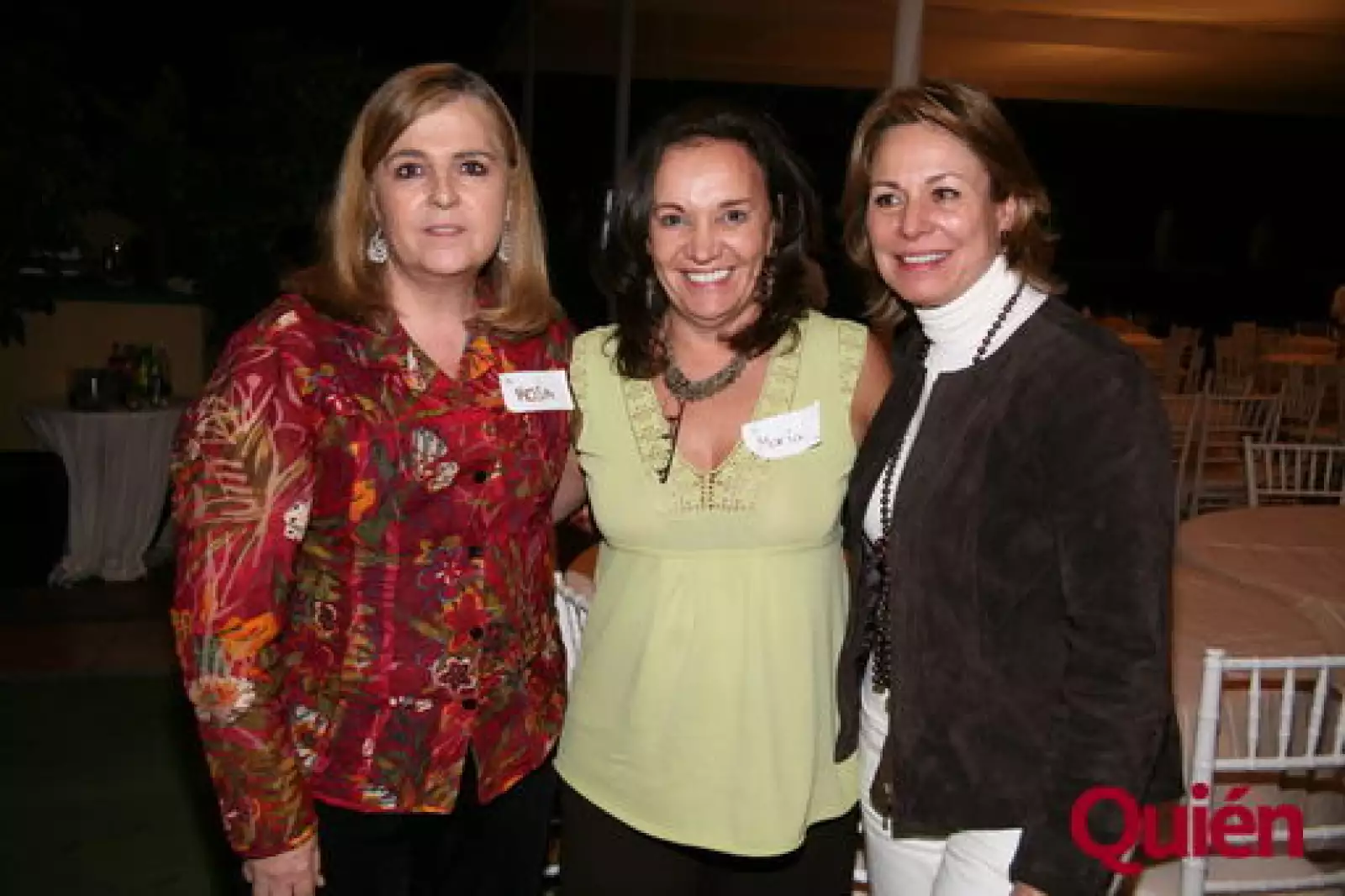 Rosa Martinez del Rio, Mariana Vaca, Lourdes Ascencio