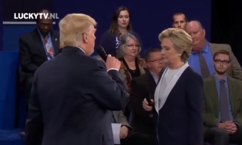 Hillary Clinton, Donald Trump