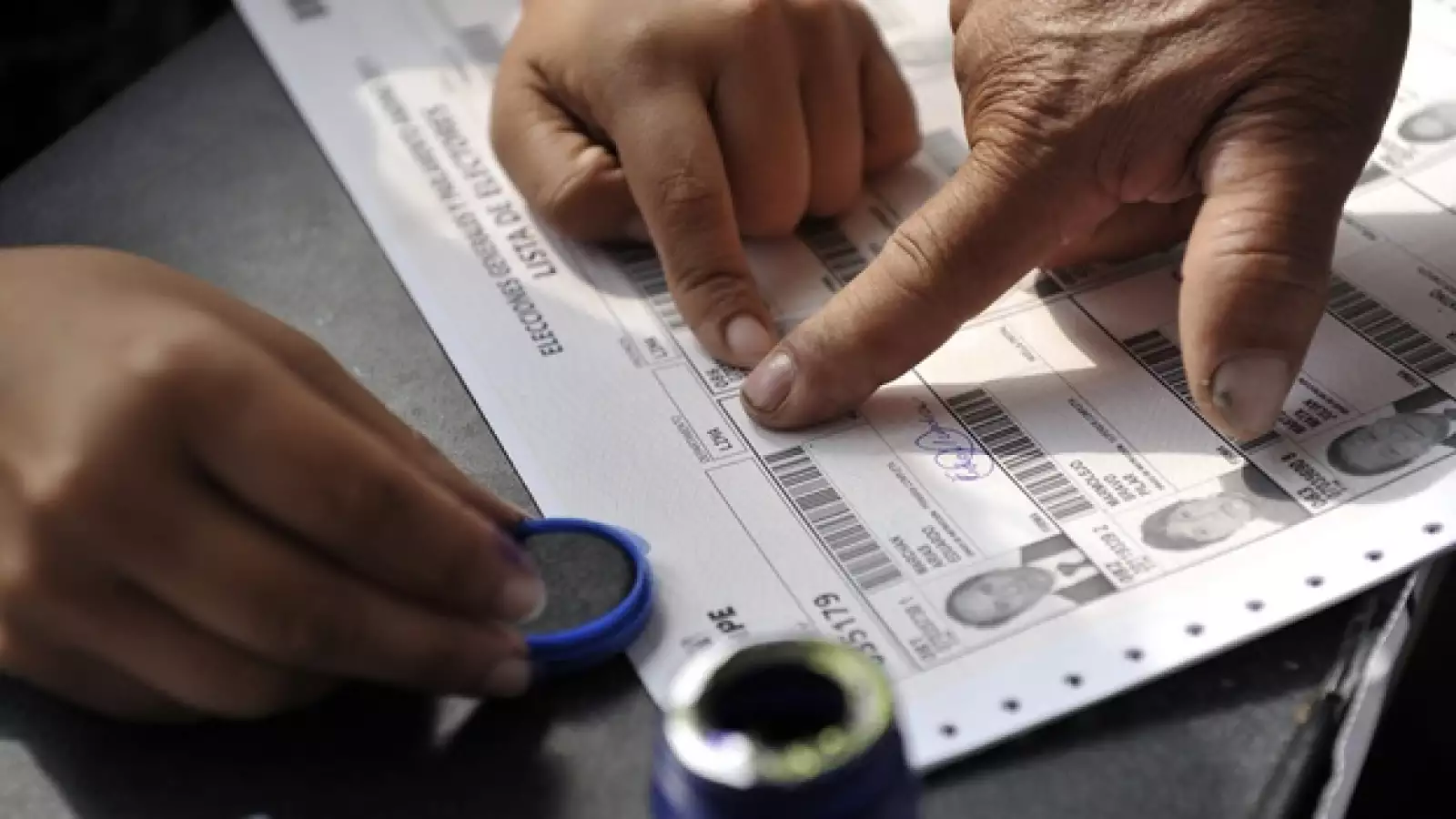 boleta de eleccion en peru