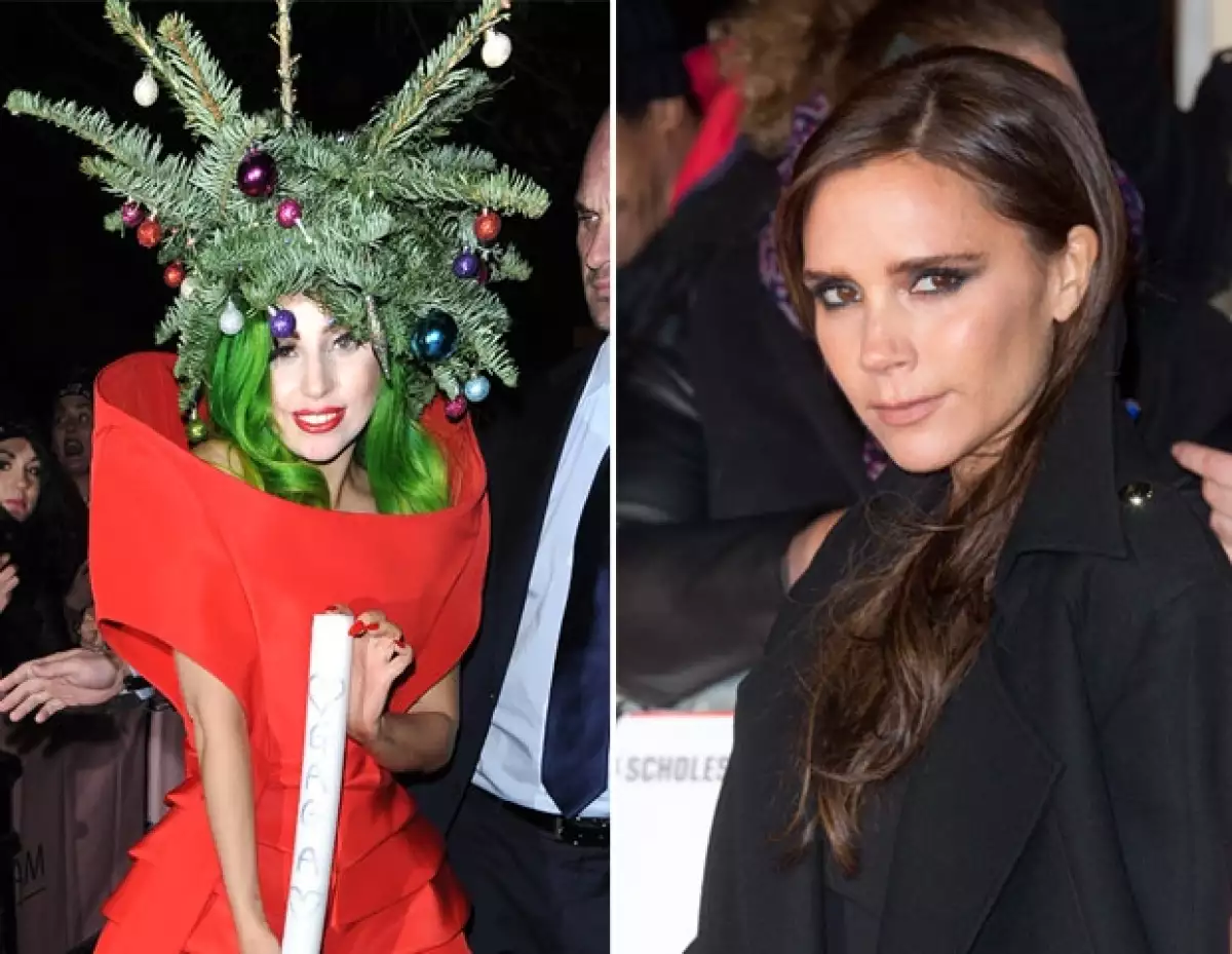 Lady Gaga autografió una barra de chocolate para Victoria durante el encuentro de la familia en una de sus presentaciones.