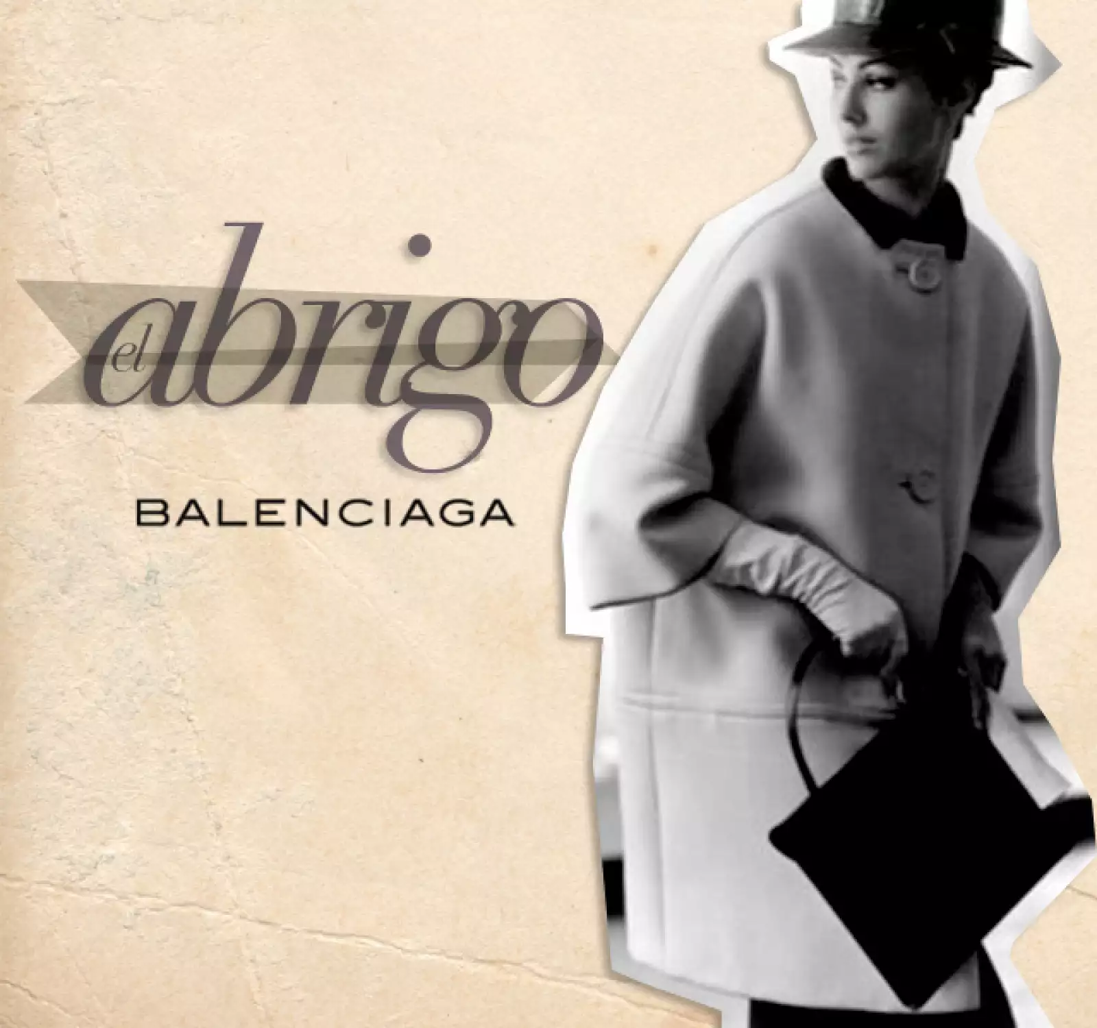 Inspirado en las formas de los insectos, Cristobal Balenciaga creó abrigos que condicionaban a las mujeres a moverse de manera elegante. Sus siluetas podían ser tipo capullo o barril siempre encubriendo las botonaduras y puntadas de hilo para unos acabados perfectos.