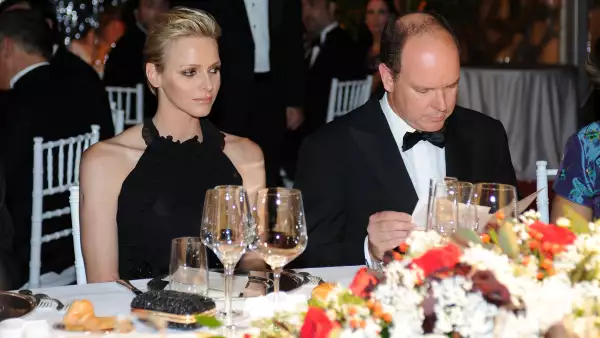 Princesa Charlène y príncipe Alberto II