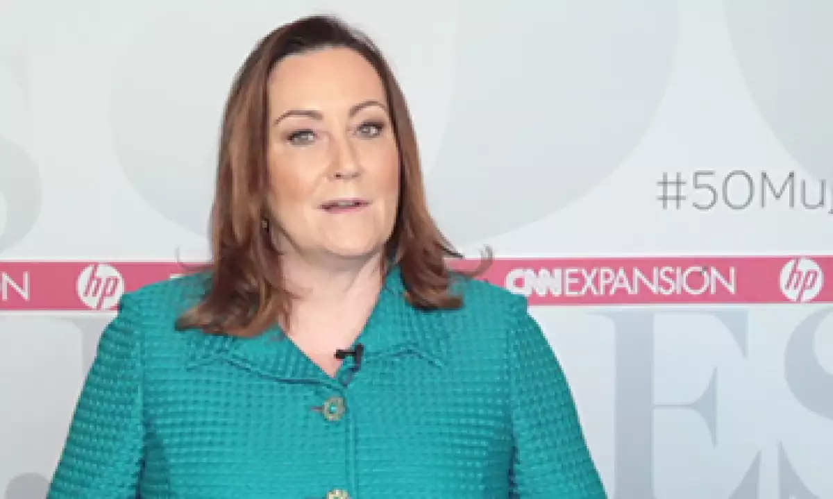 Louise Goeser participó en el panel de análisis ‘La importancia de la diversidad en las empresas y el papel de los altos directivos para lograrlo’, realizado por Expansión. (Foto: Especial)