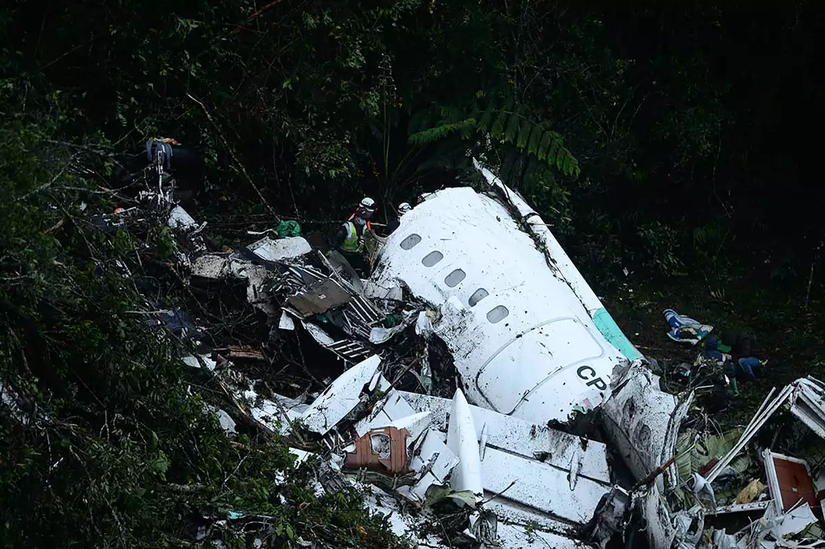 Avión chapecoense