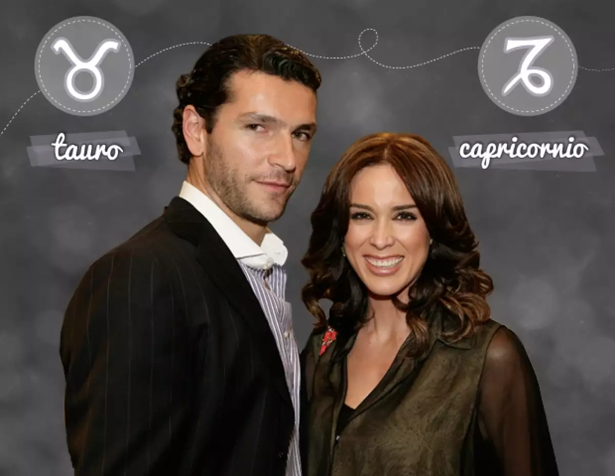 Jacky Bracamontes y Martín Fuentes