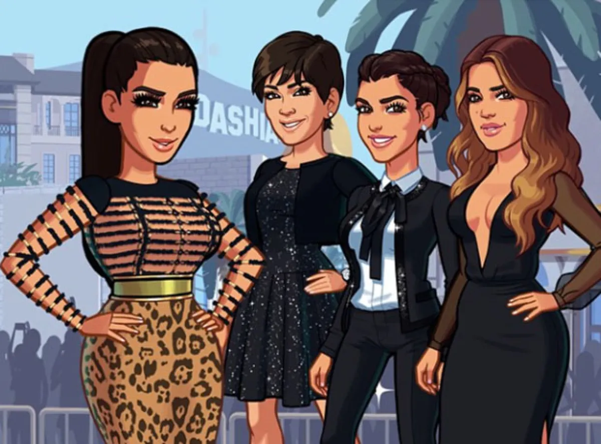 El clan Kardashian se unió al famoso juego.